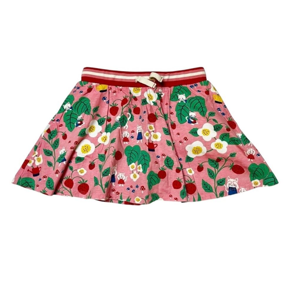 Mini Boden Strawberry Patch Skort Size 9/10